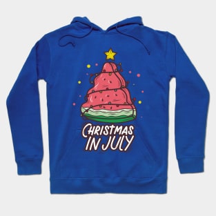 Christmas in July watermelon Hoodie